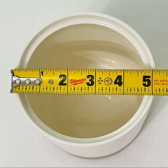 GNOME with pumpkin 2 tone earth cream tan ARLINGTON kitchen canister STORAGE NEW - Picture 7 of 8